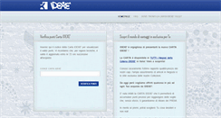 Desktop Screenshot of cartaidexe.rcsdirectdb.it